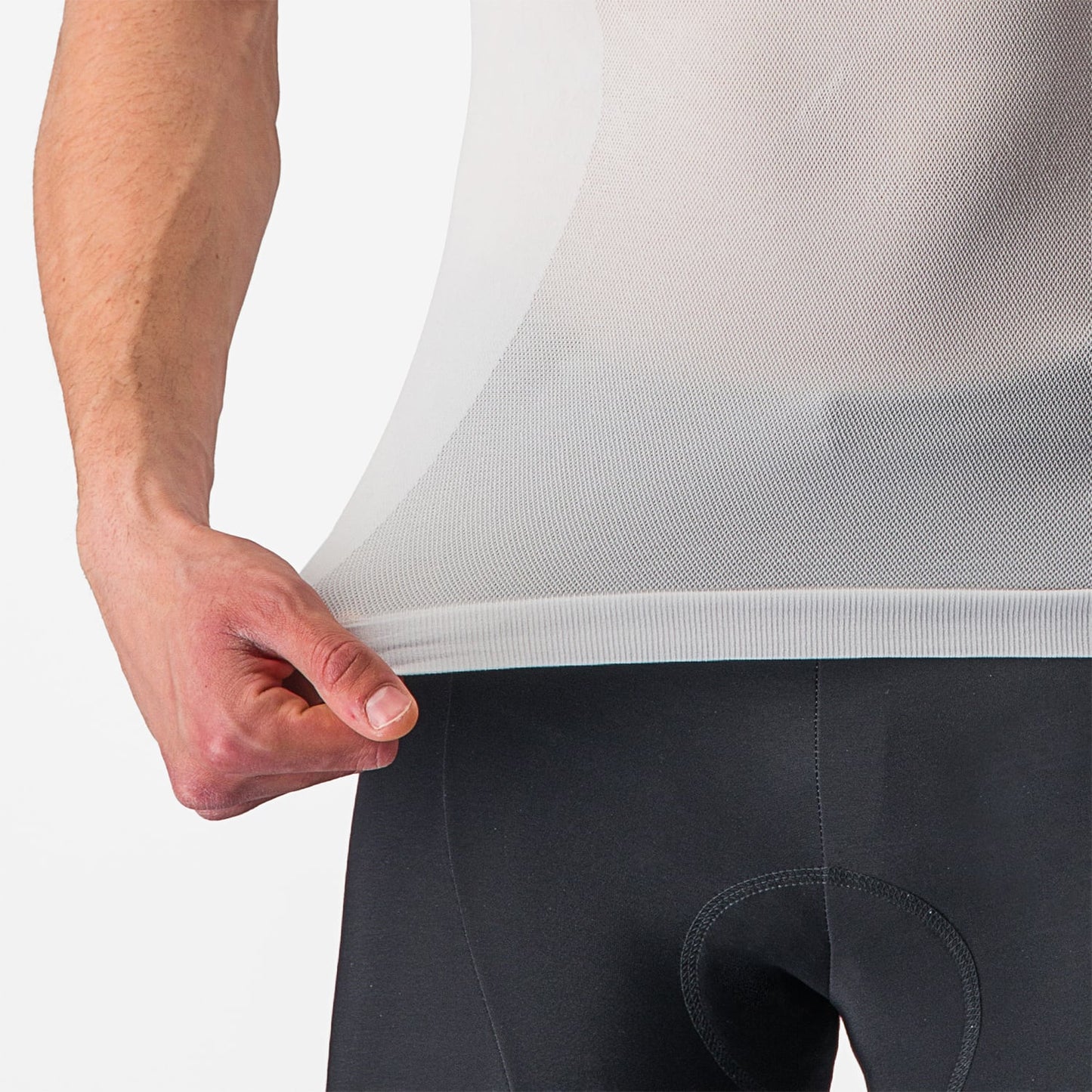 CASTELLI CORE SEAMLESS Intimo a maniche corte Bianco