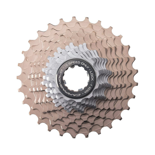 Cassetta 12 velocità CAMPAGNOLO SUPER RECORD – foto principale su sfondo bianco