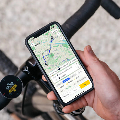 Ciclocomputer GPS BEELINE VELO 2 — navigazione con il GPS e l’app sullo smartphone