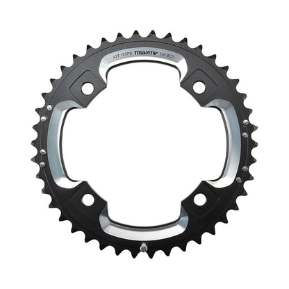Corona esterna SRAM S2 10 velocità, 4 fori, 120 mm — vista della corona su sfondo bianco