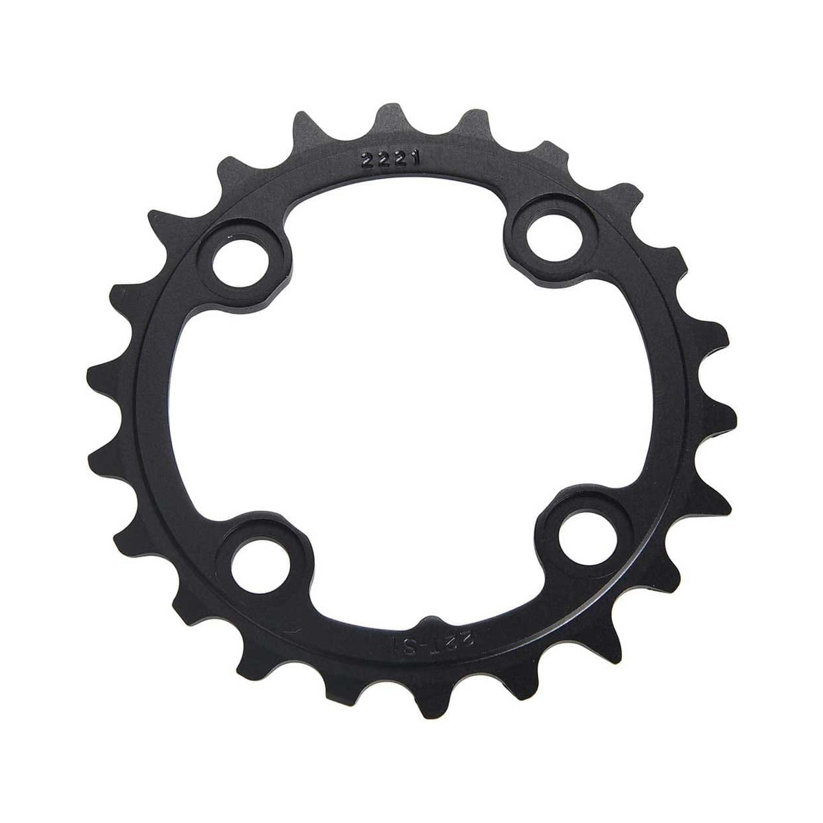 Corona interna SRAM MTB 64BCD 10 velocità, 4 fori, 64 mm — vista della corona su sfondo bianco