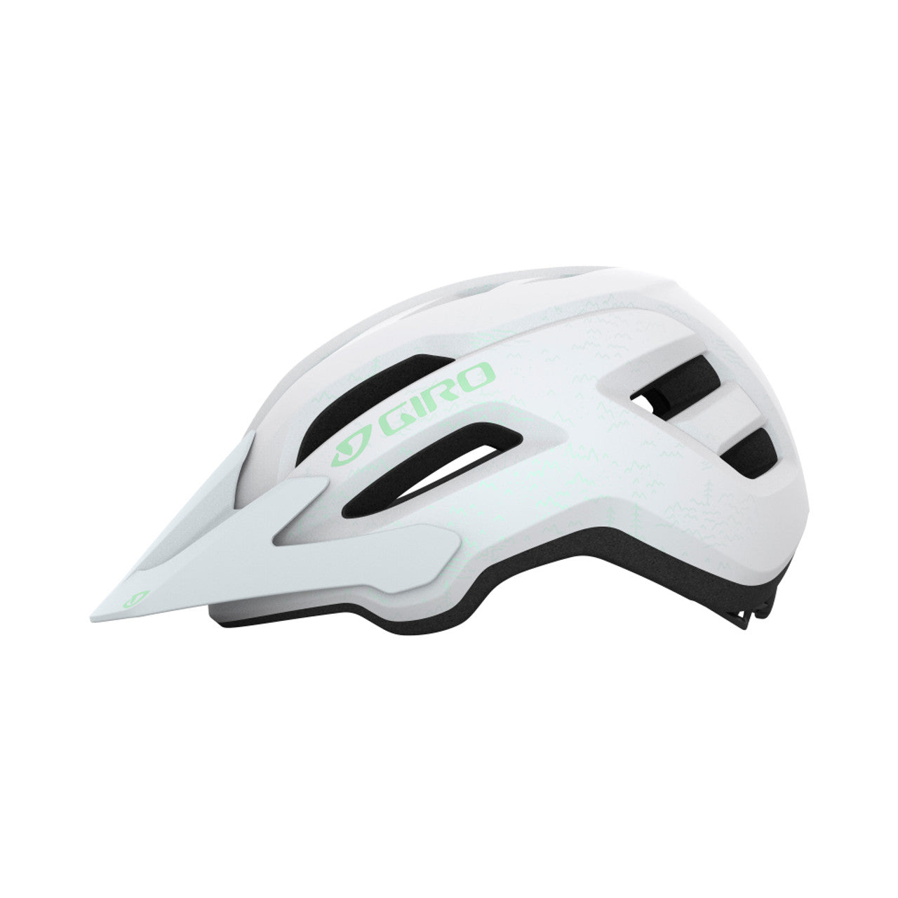 Casco MTB GIRO FIXTURE II da donna bianco opaco