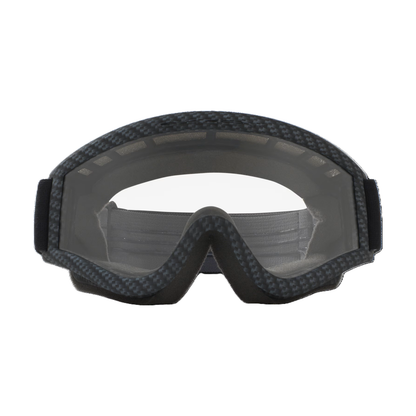 Maschera OAKLEY L-Frame MX Carbon Fiber Schermo Trasparente