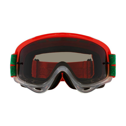 Maschera OAKLEY O Frame MX TLD Carrack Orange Schermo Grigio Scuro OO7029-77
