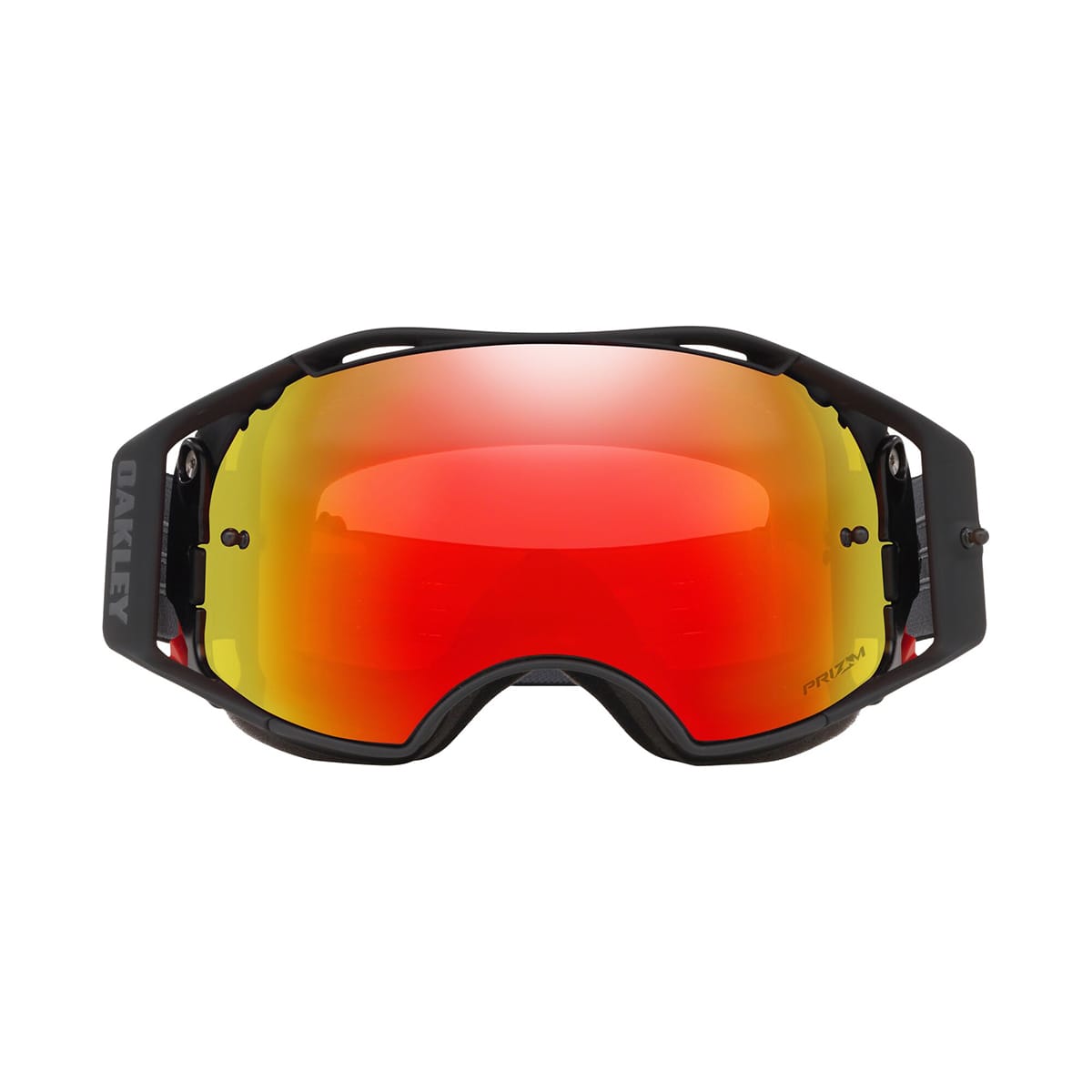 OAKLEY Airbrake MTB Occhiali Prizm Mx Torch Iridium Nero Gunmetal OO7107-01