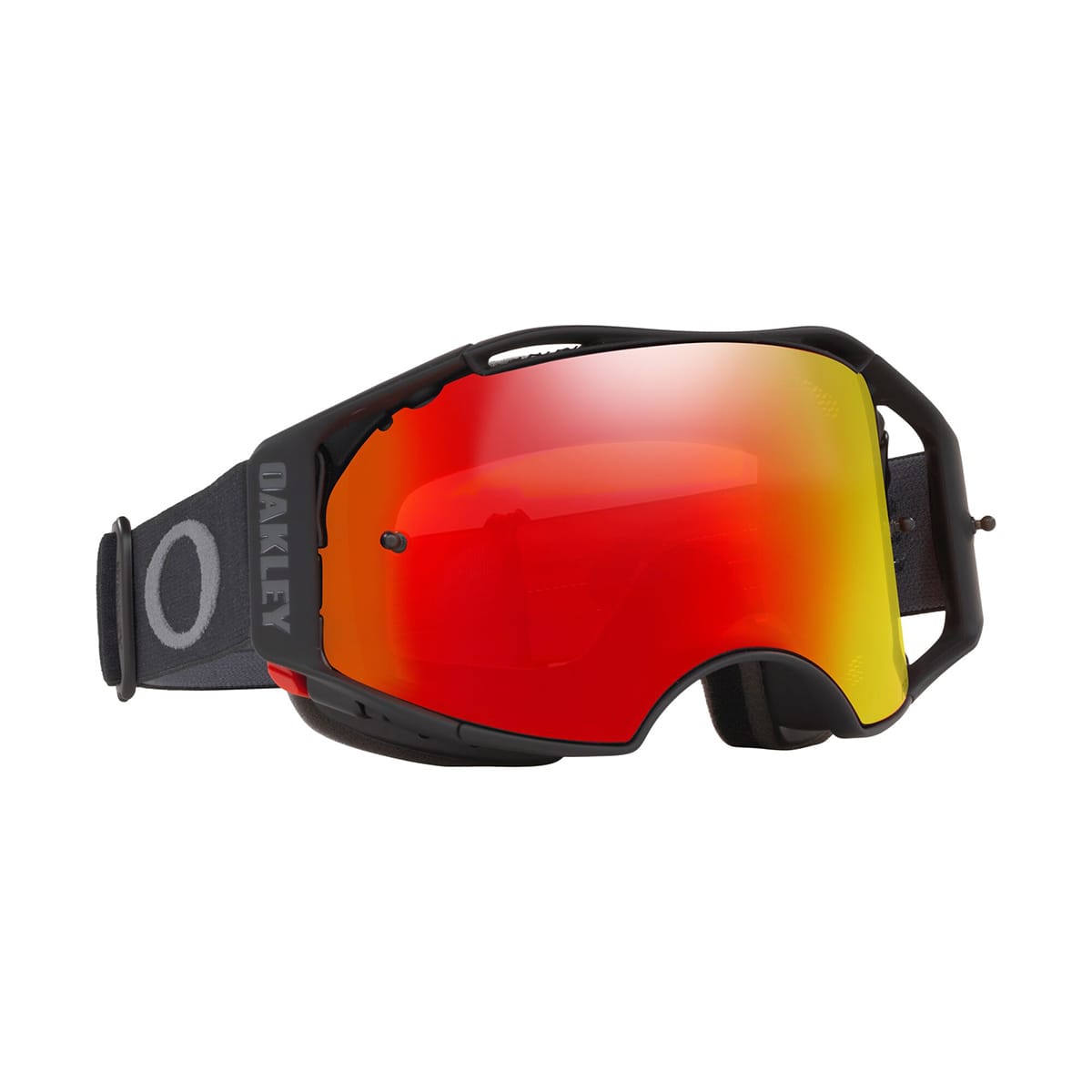 OAKLEY Airbrake MTB Occhiali Prizm Mx Torch Iridium Nero Gunmetal OO7107-01