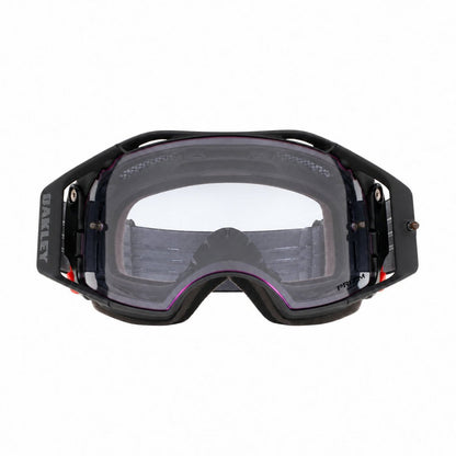Maschera OAKLEY AIRBRAKE MTB Black Gunmetal Visore Prizm Mx Low Light OO7107-02