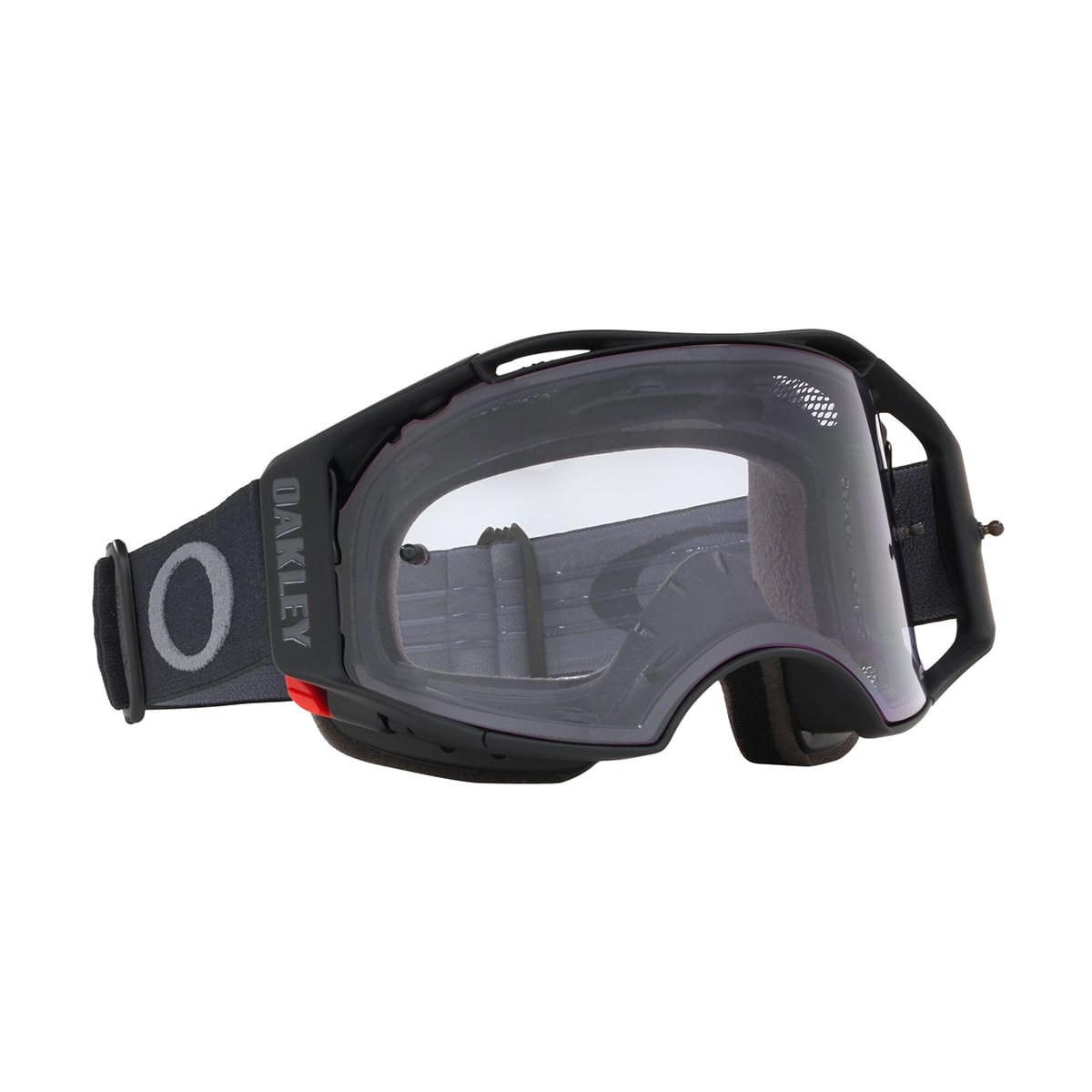 OAKLEY Airbrake MTB Black Gunmetal Prizm Mx Occhiali a bassa luminosità OO7107-02