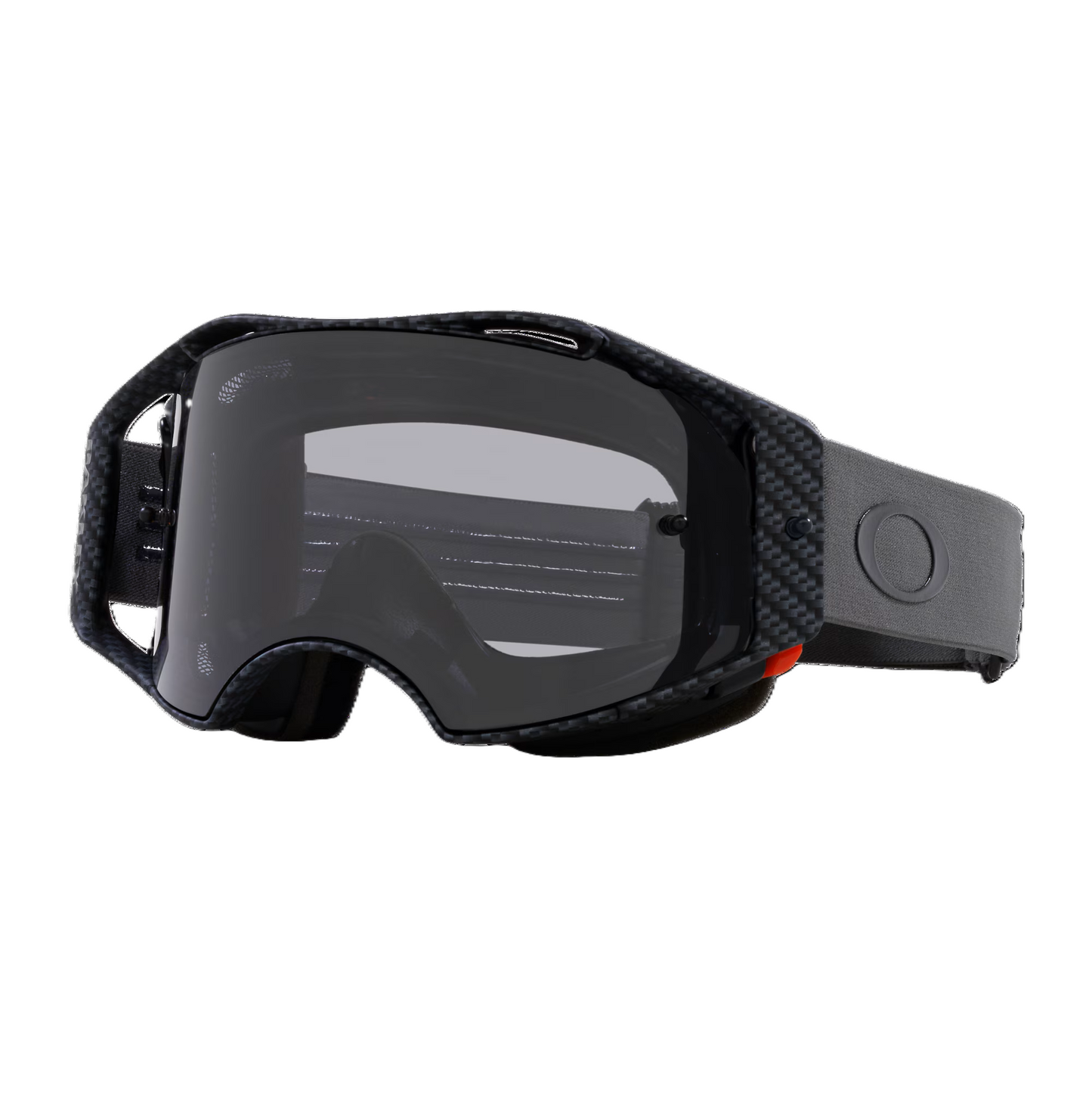 OAKLEY AIRBRAKE Occhiali MTB Forged Iron Face Grigio chiaro