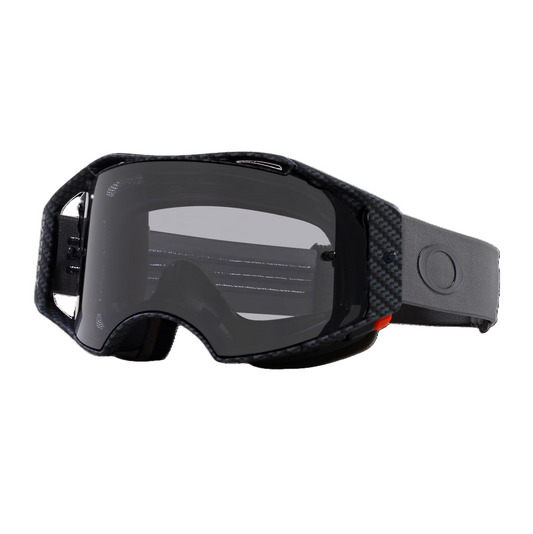 OAKLEY AIRBRAKE Occhiali MTB Forged Iron Face Grigio chiaro