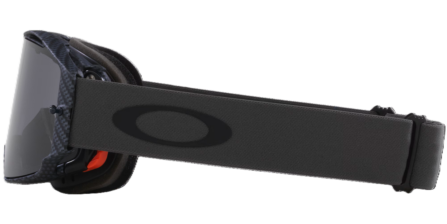 OAKLEY AIRBRAKE Occhiali MTB Forged Iron Face Grigio chiaro