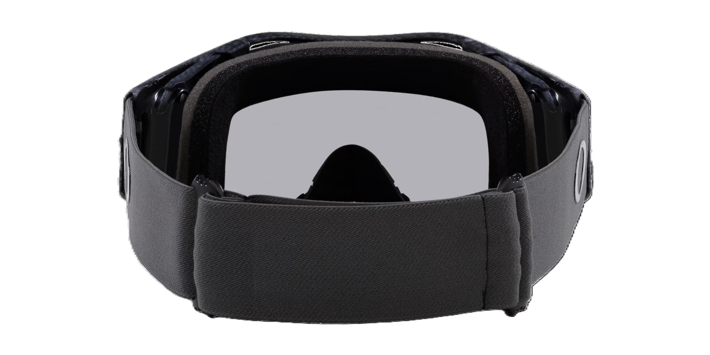 OAKLEY AIRBRAKE Occhiali MTB Forged Iron Face Grigio chiaro