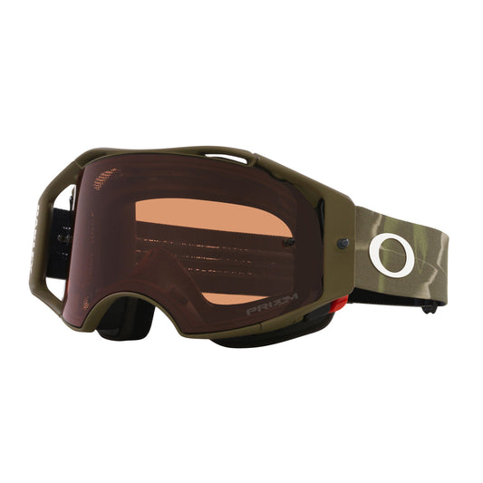 OAKLEY AIRBRAKE MTB Maschera mimetica Dark Brush Prizm Mx Bronzo