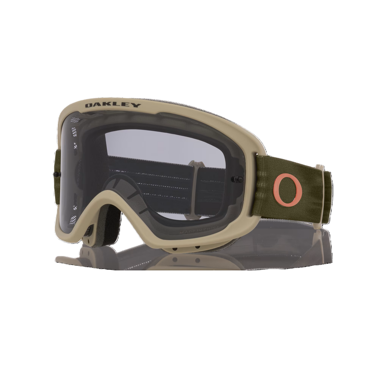 OAKLEY O Frame Pro 2.0 MTB Dark Brush Paloma Occhiali Grigio Chiaro