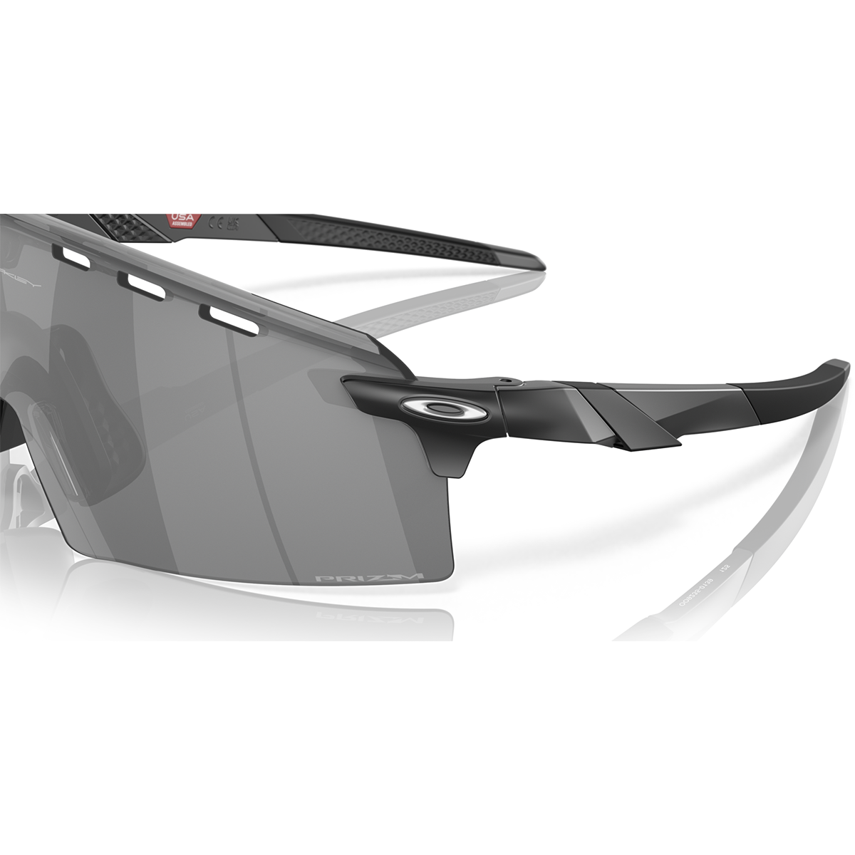 Occhiali OAKLEY ENCODER STRIKE V Matte Black Prizm Nero - OO9235-0139