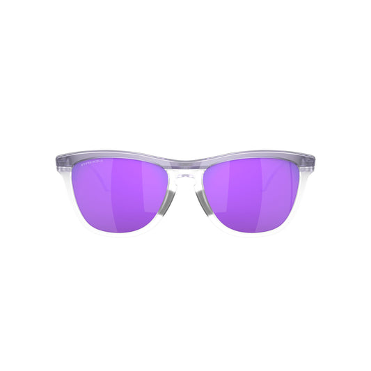 Occhiali OAKLEY FROGSKINS HYBRID Matte Trans lilla/clear Prizm Violet