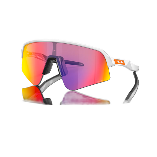 Occhiali da strada OAKLEY SUTRO LITE SWEEP Bianco opaco Prizm