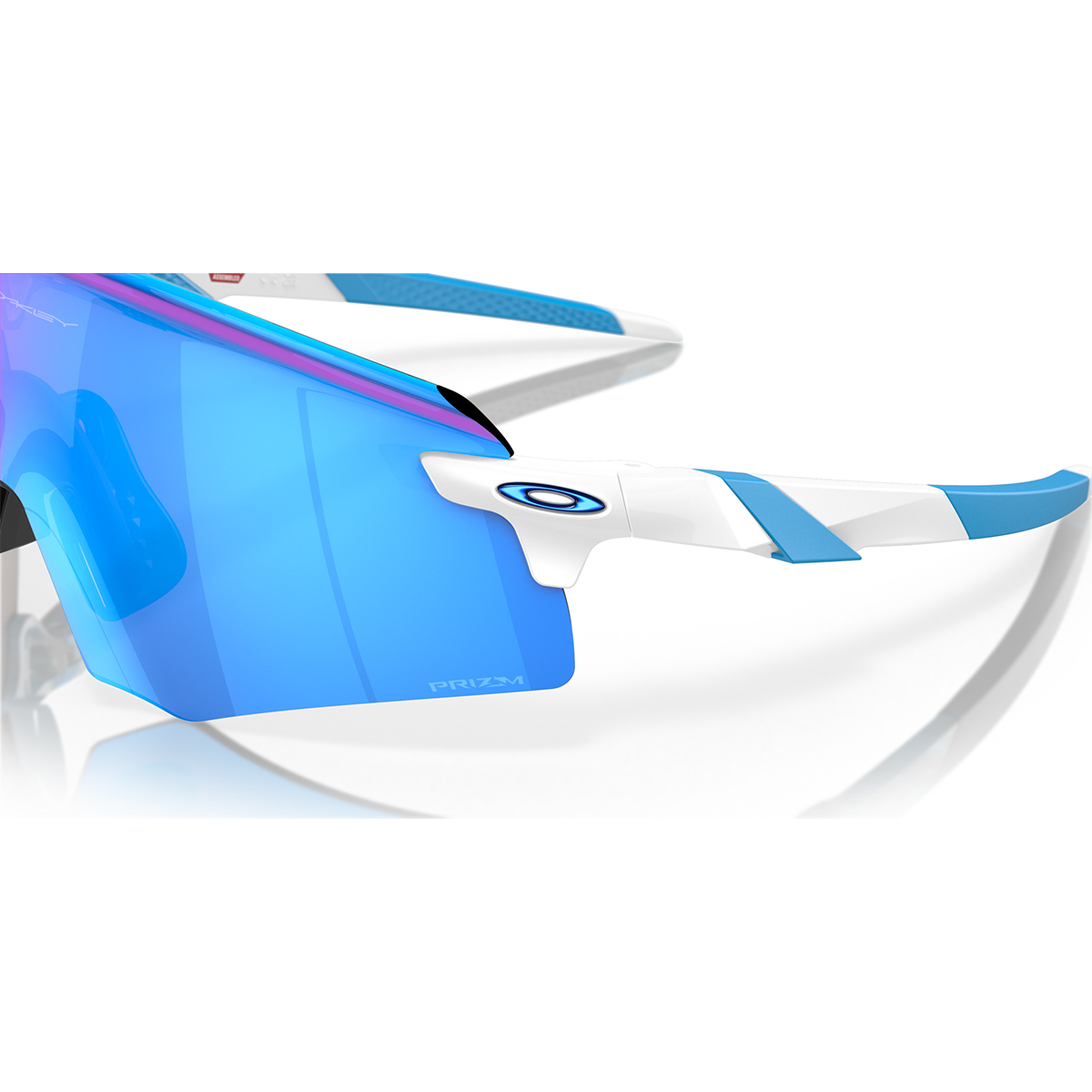 Occhiali OAKLEY ENCODER Prizm Sapphire bianco lucido - OO9471-0536