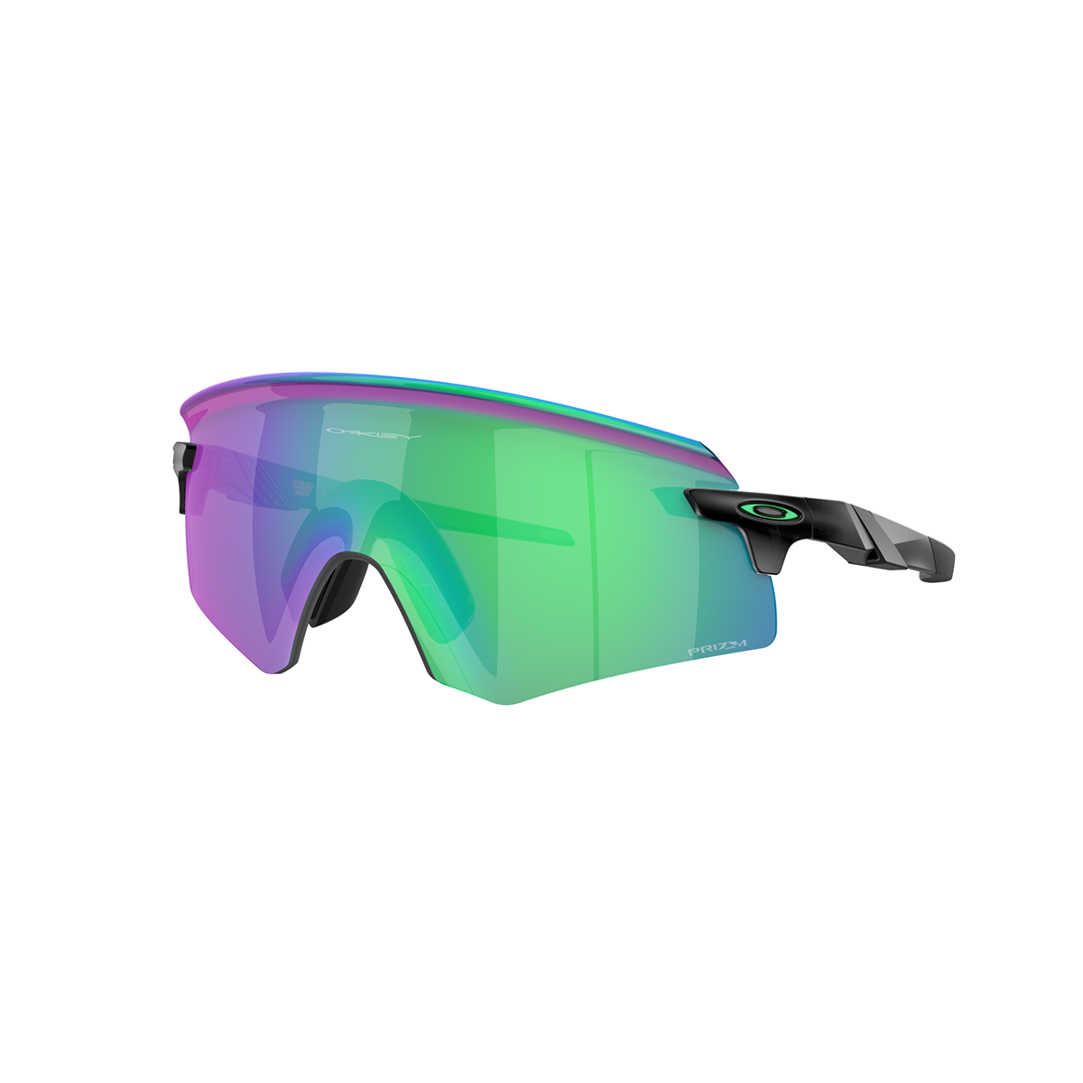 Occhiali OAKLEY ENCODER Prizm Jade nero opaco - OO9471-1836