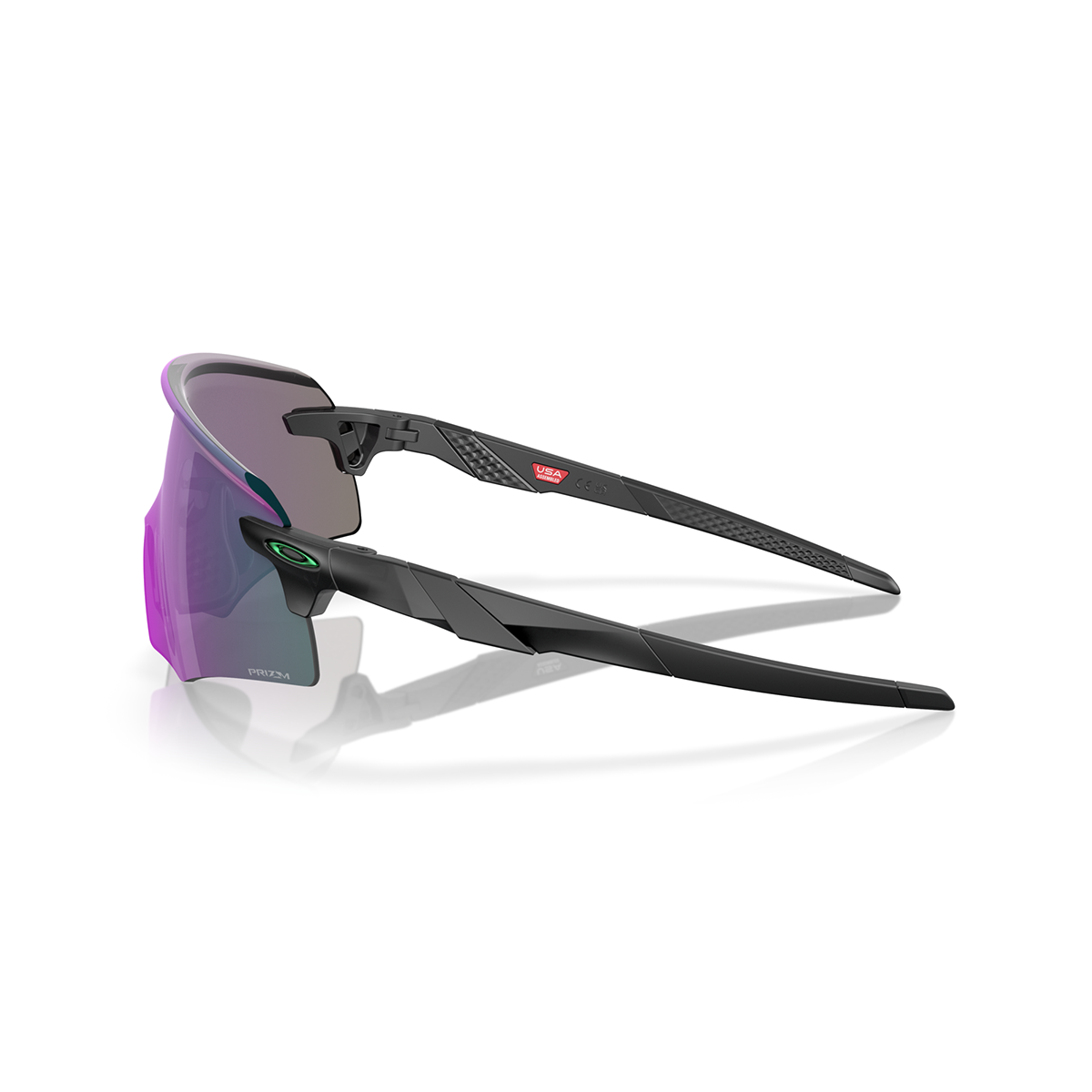 Occhiali OAKLEY ENCODER Prizm Jade nero opaco - OO9471-1836