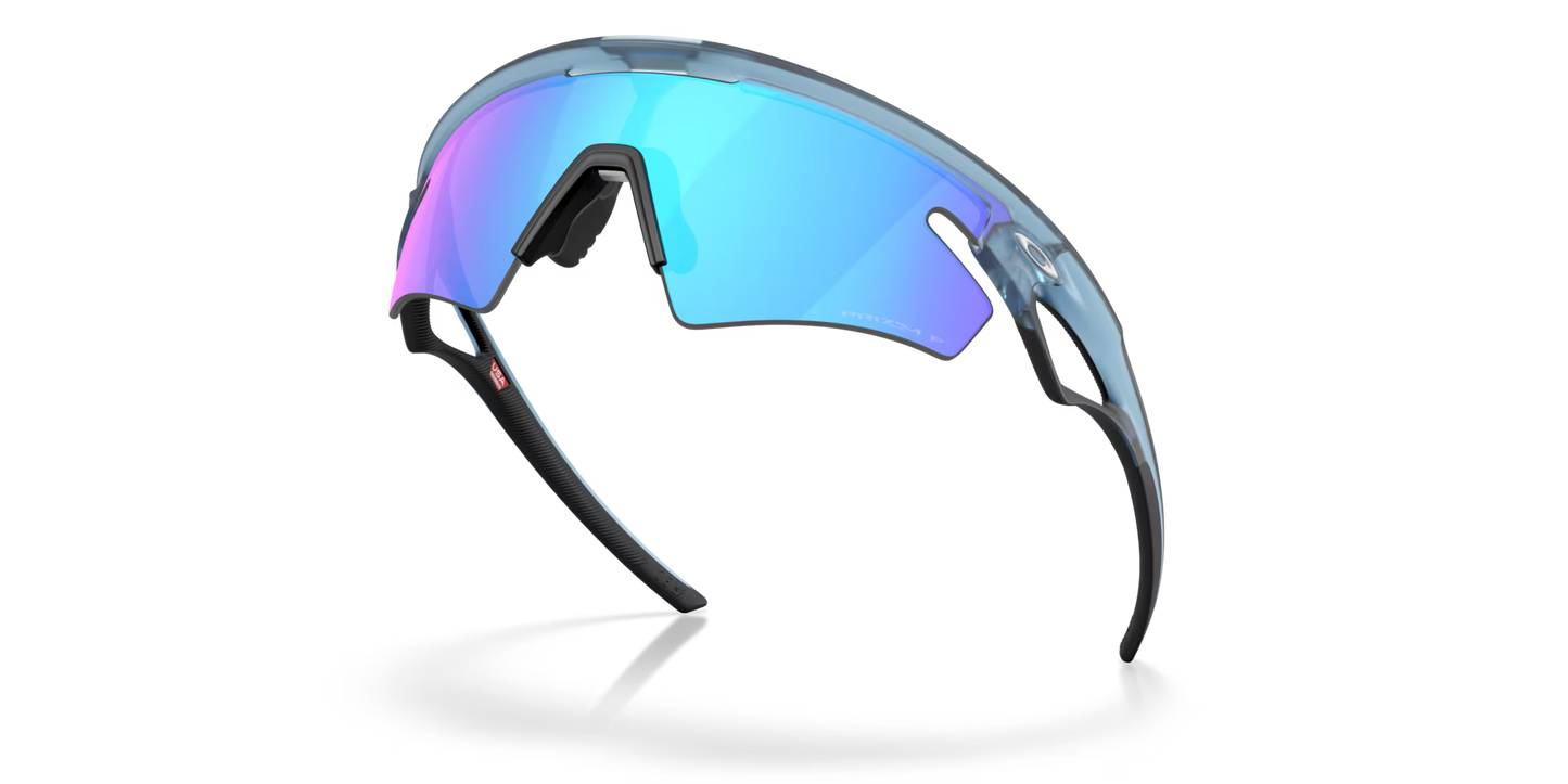 OAKLEY SPHAERA SLASH Opaco Pietra Trasparente Prizm Zaffiro Lente Polarizzata - OO9499-0336