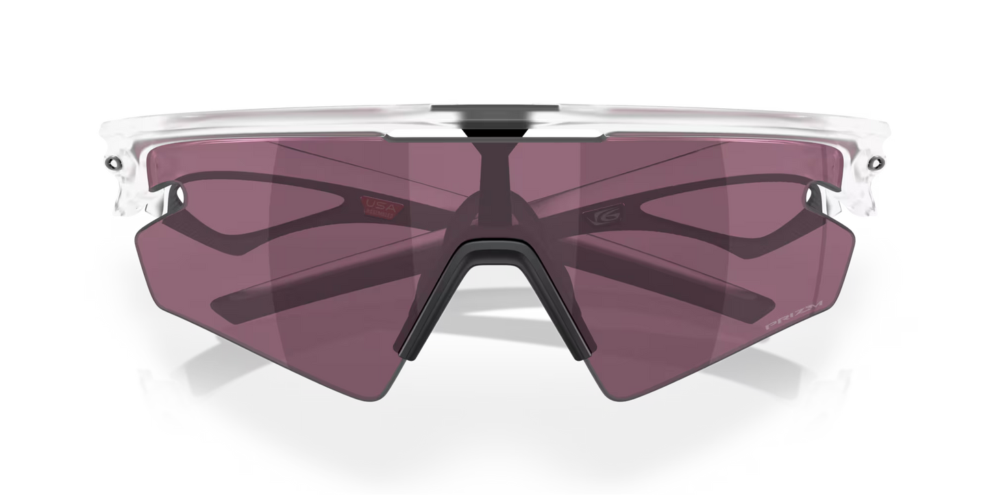 OAKLEY SPHAERA SLASH Occhiali trasparenti opachi Prizm Road Lenti nere