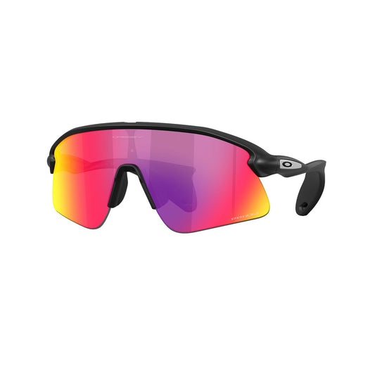 OAKLEY STUNT DEVIL Occhiali da sole nero opaco Prizm Road