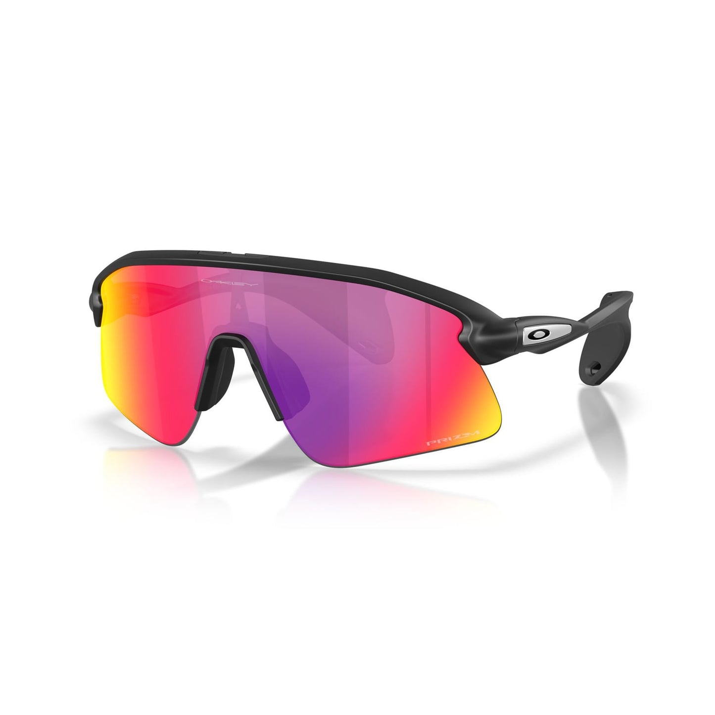 OAKLEY STUNT DEVIL Occhiali da sole nero opaco Prizm Road