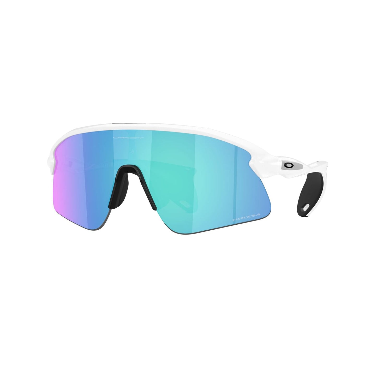 Occhiali OAKLEY STUNT DEVIL Bianco Opaco Prizm Zaffiro