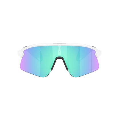 Occhiali OAKLEY STUNT DEVIL Bianco Matt Prizm Sapphire