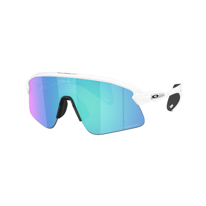 Occhiali OAKLEY STUNT DEVIL Bianco Matt Prizm Sapphire