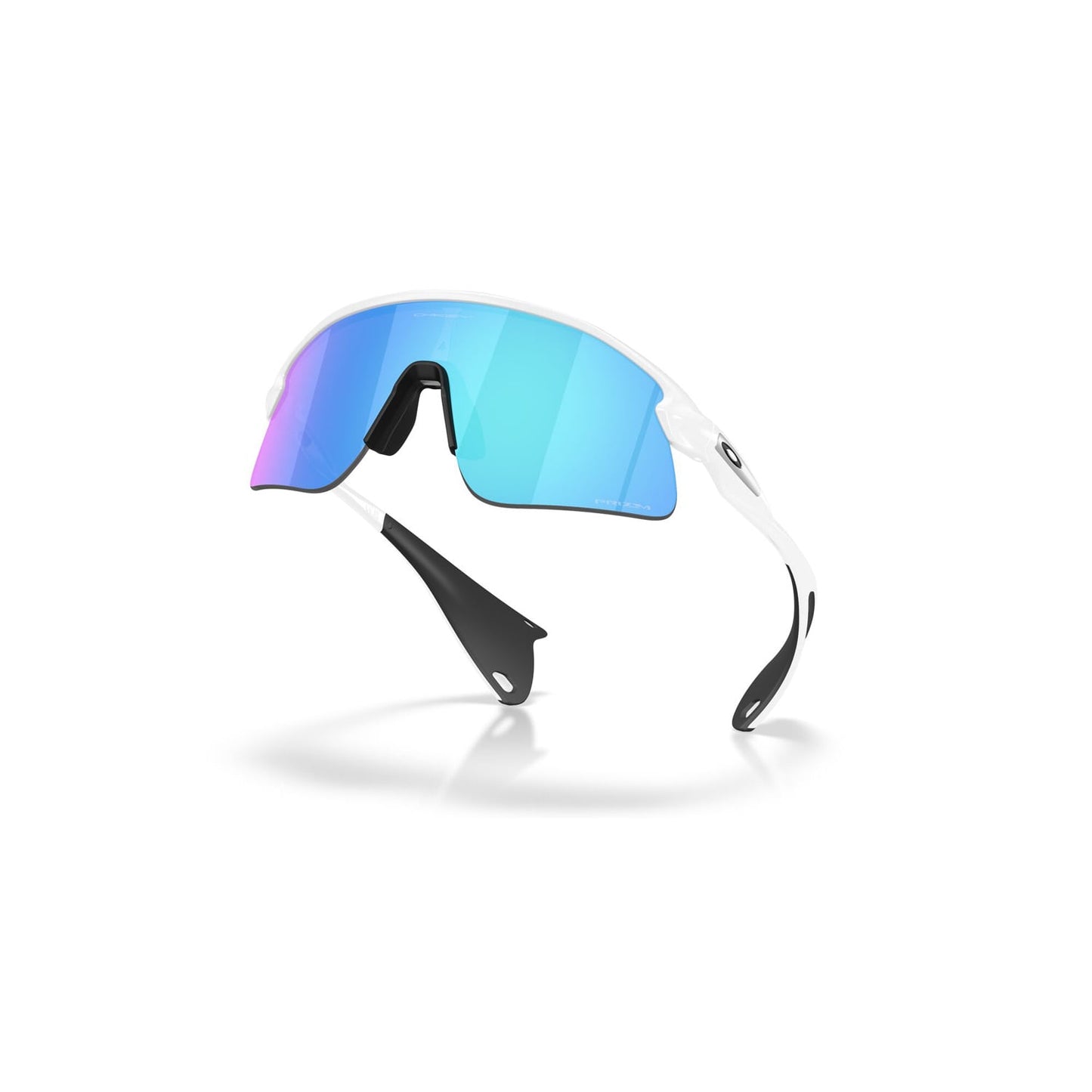Occhiali OAKLEY STUNT DEVIL Bianco Opaco Prizm Zaffiro