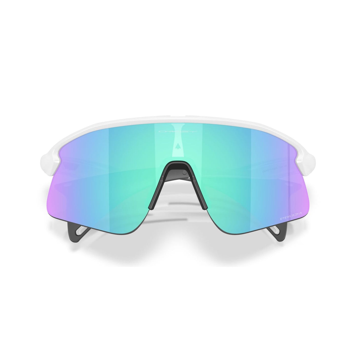 Occhiali OAKLEY STUNT DEVIL Bianco Opaco Prizm Zaffiro