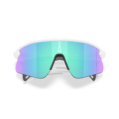 Occhiali OAKLEY STUNT DEVIL Bianco Matt Prizm Sapphire