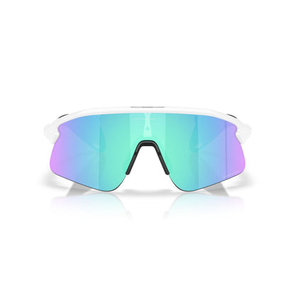 Occhiali OAKLEY STUNT DEVIL Bianco Matt Prizm Sapphire