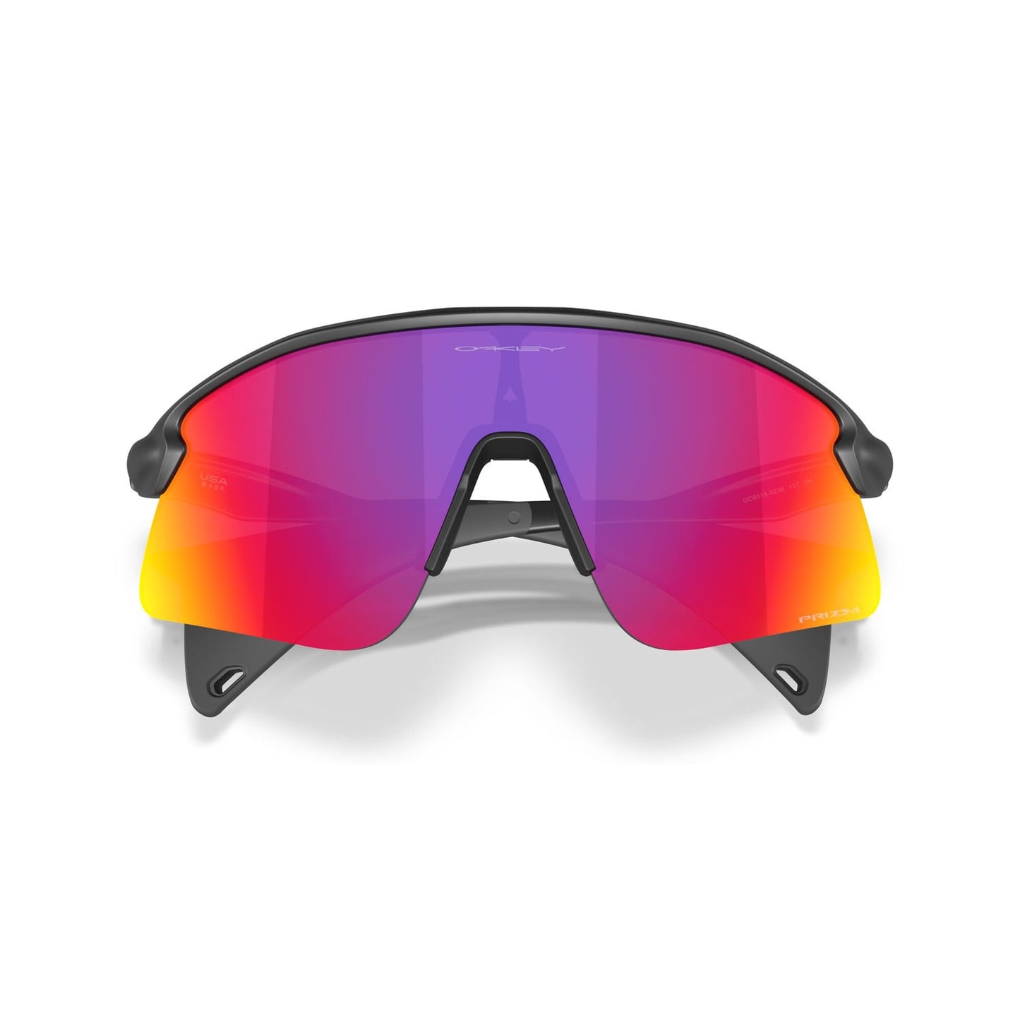 OAKLEY STUNT DEVIL S Occhiali Nero Opaco Prizm Road
