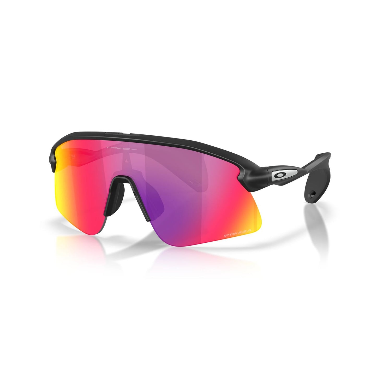OAKLEY STUNT DEVIL S Occhiali Nero Opaco Prizm Road