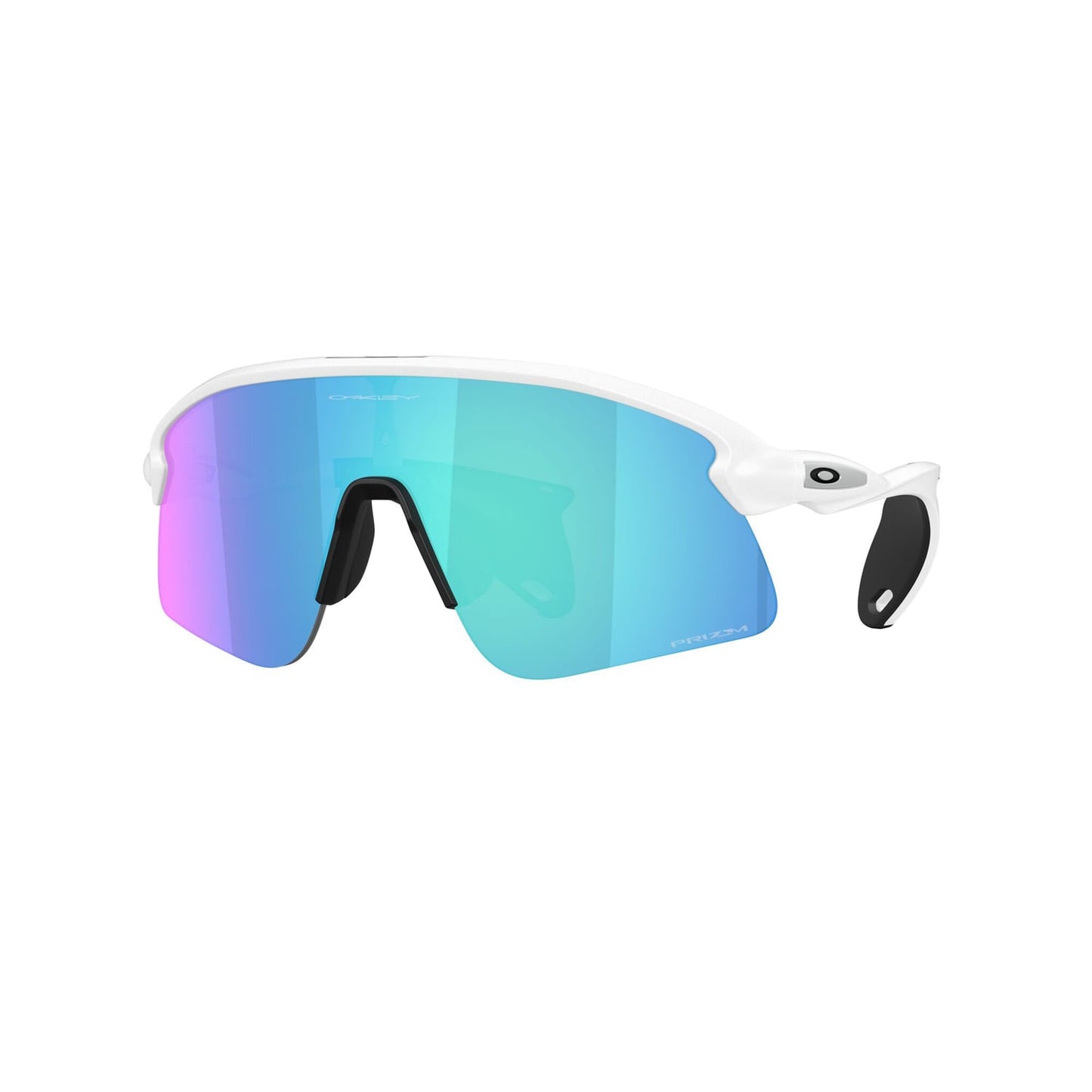 Occhiali da sole OAKLEY STUNT DEVIL S Bianco Opaco Prizm Zaffiro