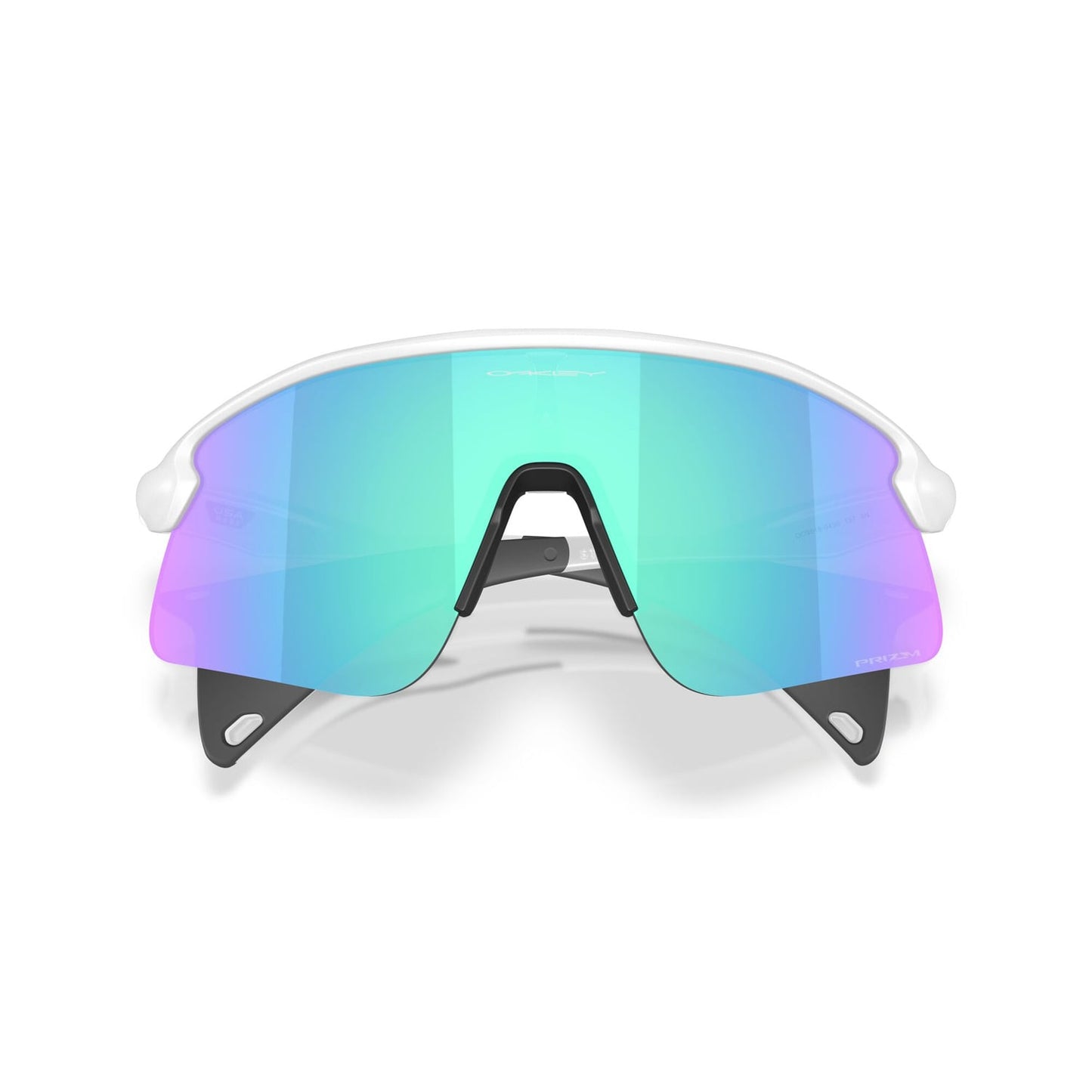 Occhiali da sole OAKLEY STUNT DEVIL S Bianco Opaco Prizm Zaffiro