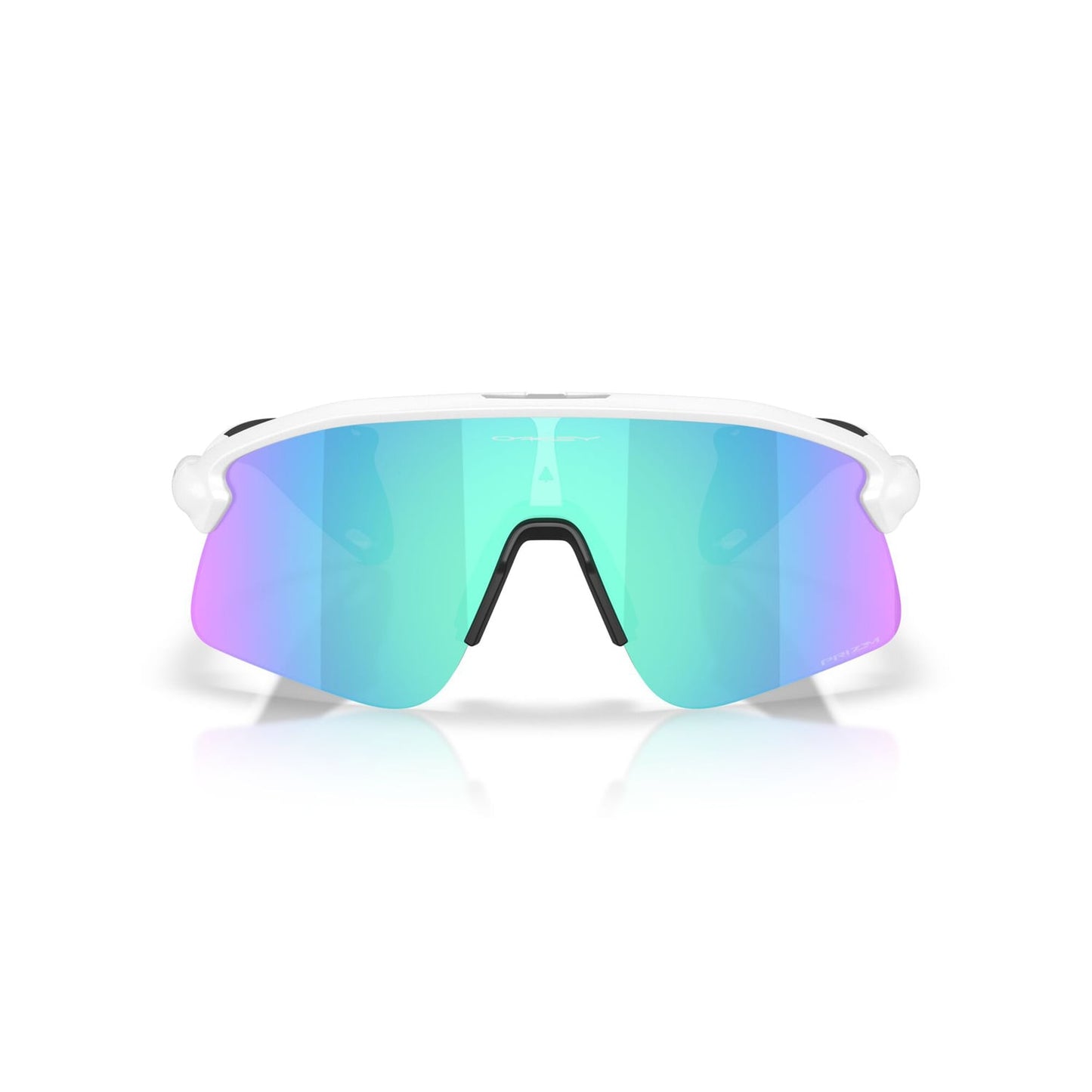 Occhiali da sole OAKLEY STUNT DEVIL S Bianco Opaco Prizm Zaffiro