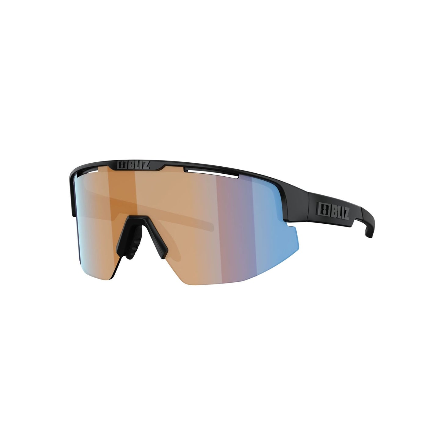 Occhiali da sole BLIZ MATRIX SMALL Lente nera opaca Arancione