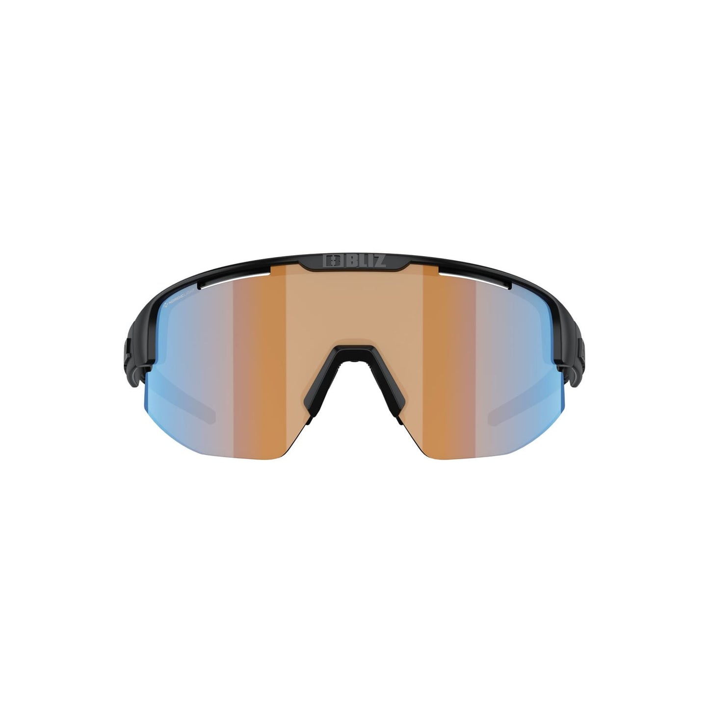 Occhiali da sole BLIZ MATRIX SMALL Lente nera opaca Arancione