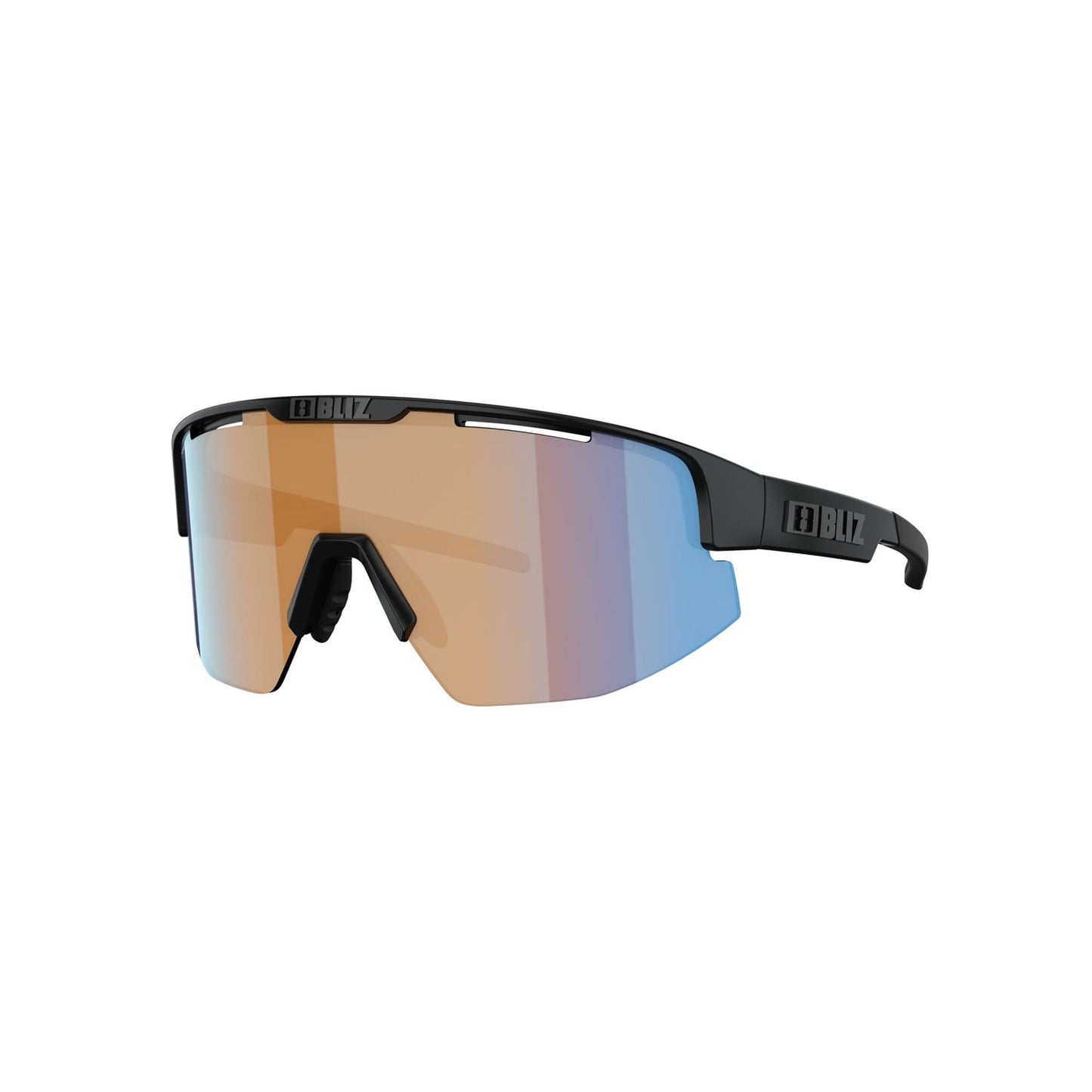 Occhiali da sole BLIZ MATRIX SMALL Lente nera opaca Arancione