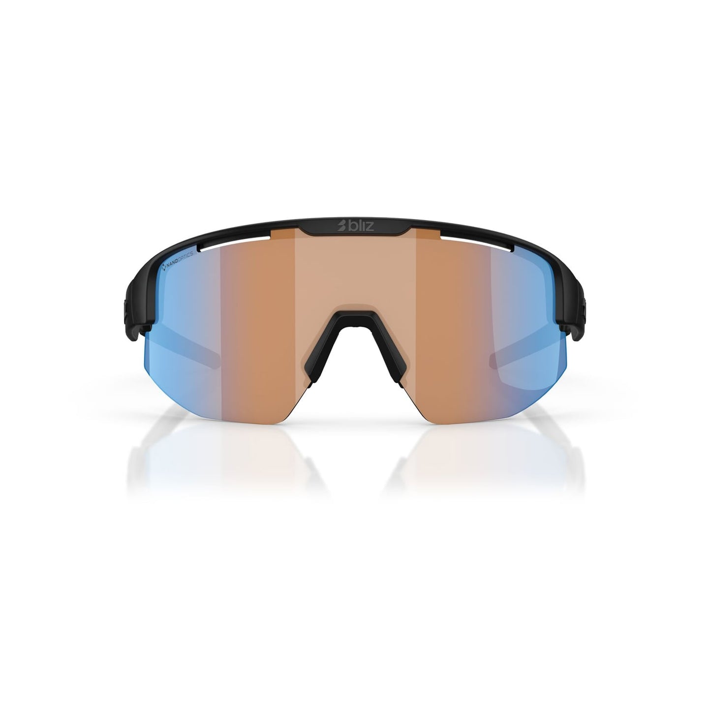 Occhiali da sole BLIZ MATRIX SMALL Lente nera opaca Arancione