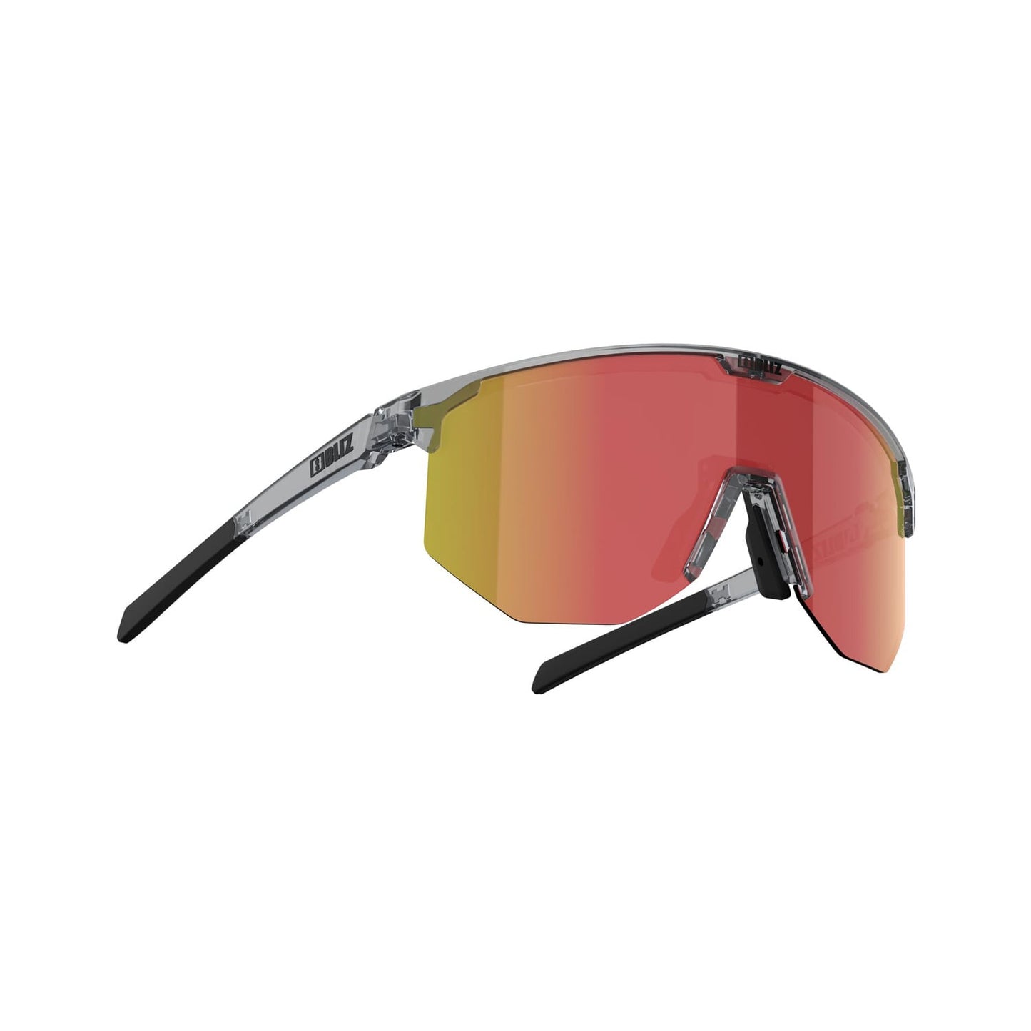 BLIZ HERO Occhiali Grigio Trasparente Lente Marrone Rosso Multi