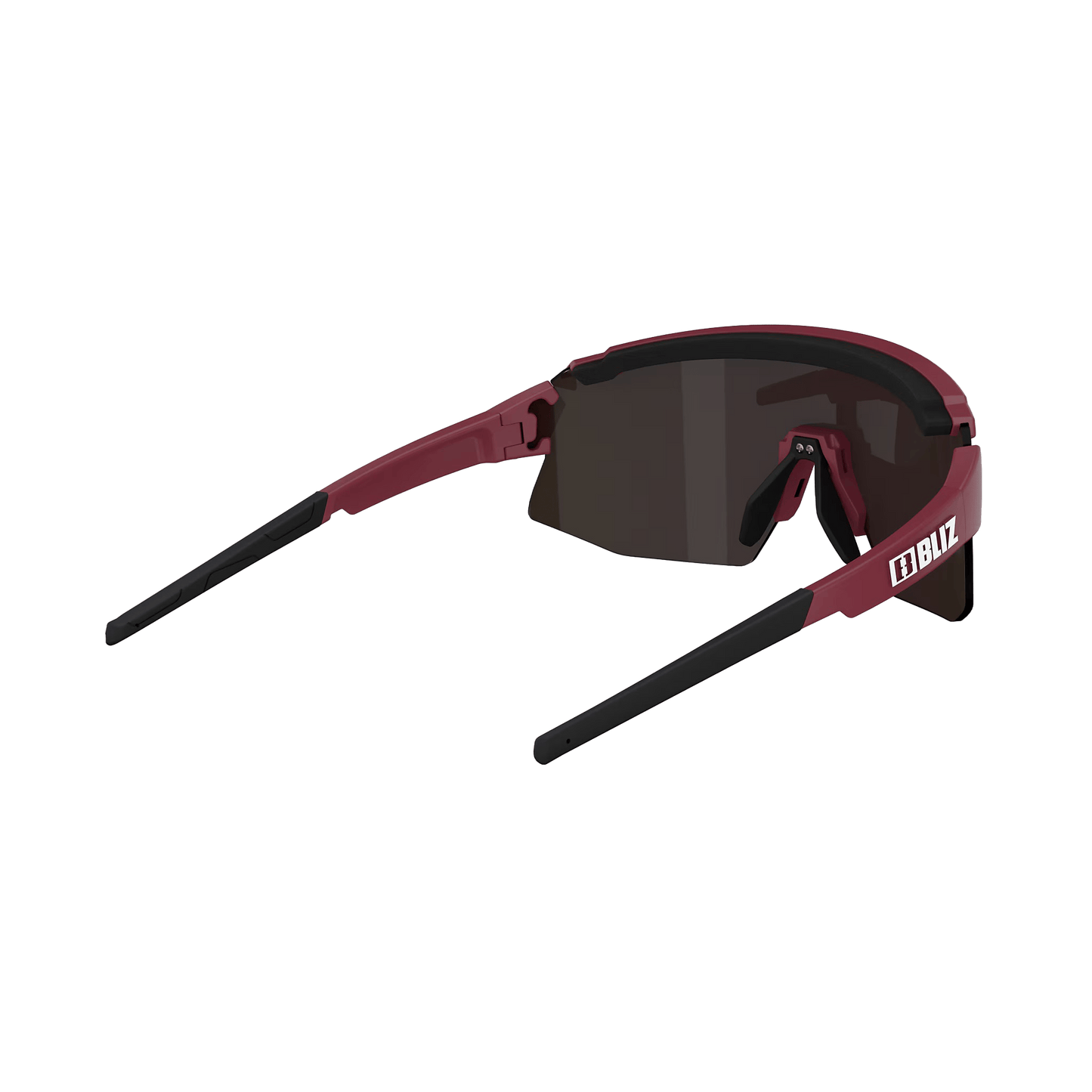 BLIZ BREEZE SMALL Occhiali da sole Bordeaux Lente marrone/rosa
