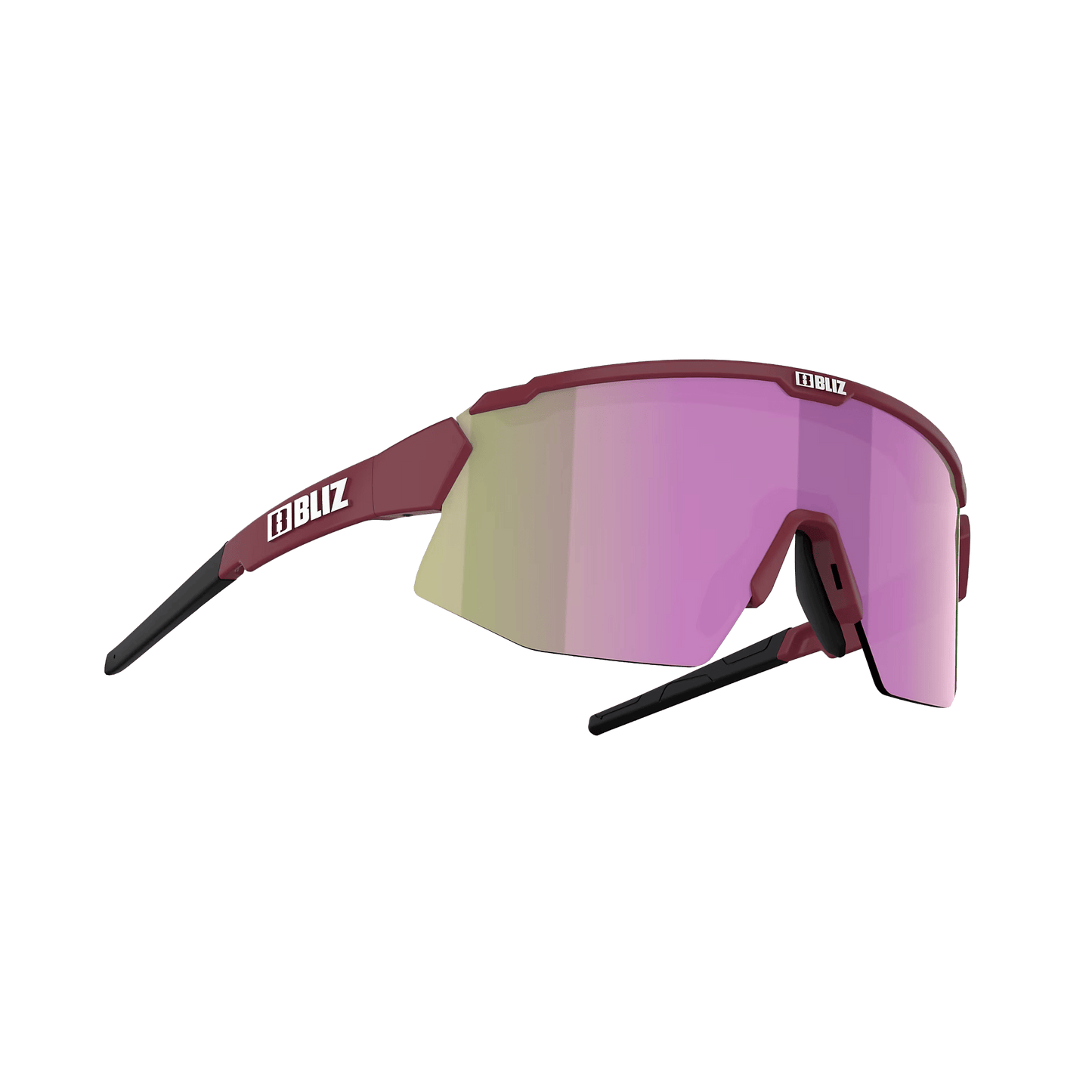 BLIZ BREEZE SMALL Occhiali da sole Bordeaux Lente marrone/rosa
