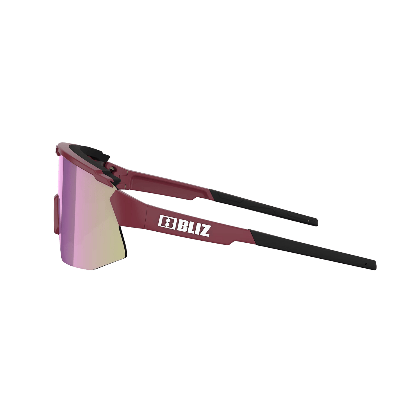 BLIZ BREEZE SMALL Occhiali da sole Bordeaux Lente marrone/rosa