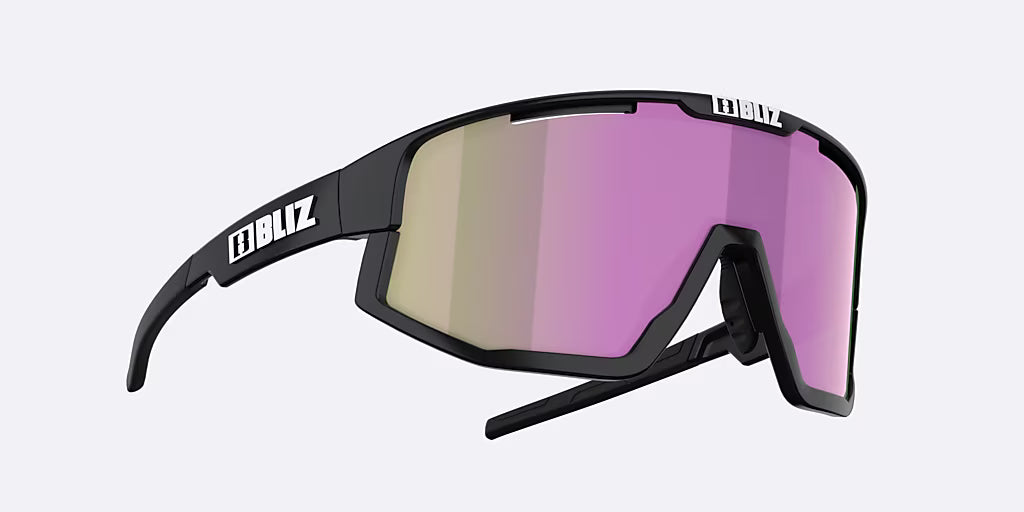 Occhiali da sole BLIZ FUSION SMALL Lente nera opaca rosa marrone