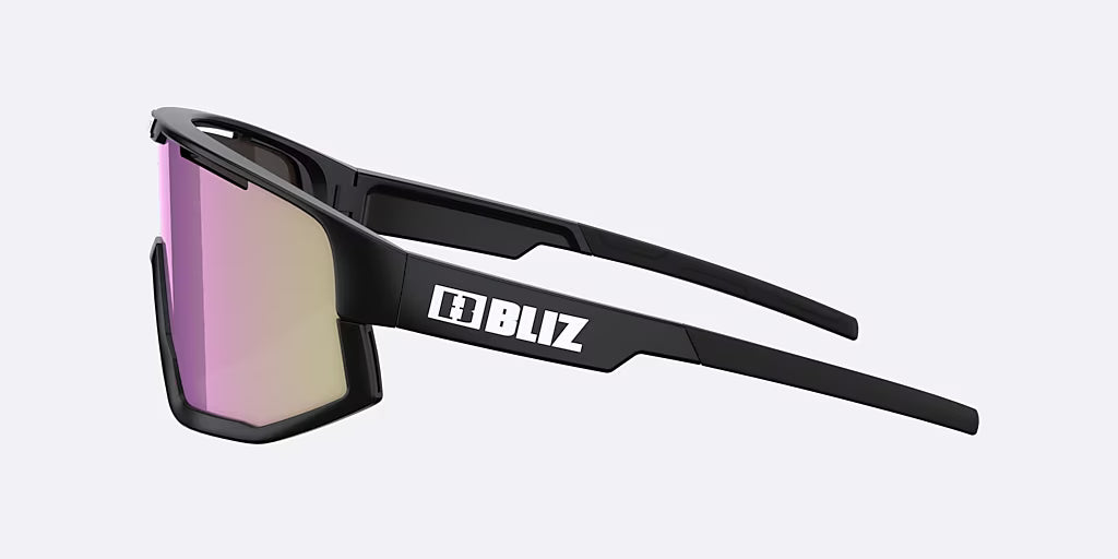 Occhiali da sole BLIZ FUSION SMALL Lente nera opaca rosa marrone